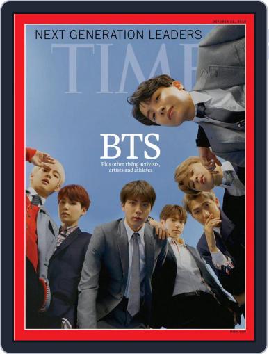 Time Magazine International Edition October 22nd, 2018 Digital Back Issue Cover