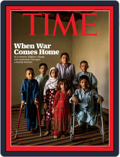 Time Magazine International Edition November 5th, 2018 Digital Back Issue Cover