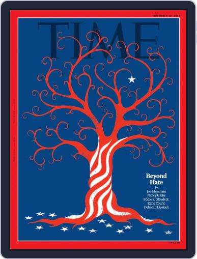 Time Magazine International Edition November 12th, 2018 Digital Back Issue Cover