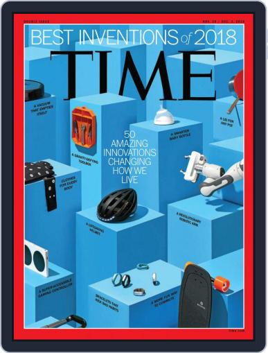 Time Magazine International Edition November 26th, 2018 Digital Back Issue Cover