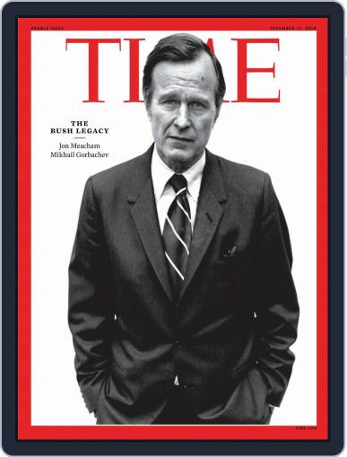 Time Magazine International Edition December 17th, 2018 Digital Back Issue Cover