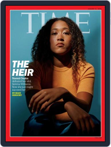 Time Magazine International Edition January 21st, 2019 Digital Back Issue Cover