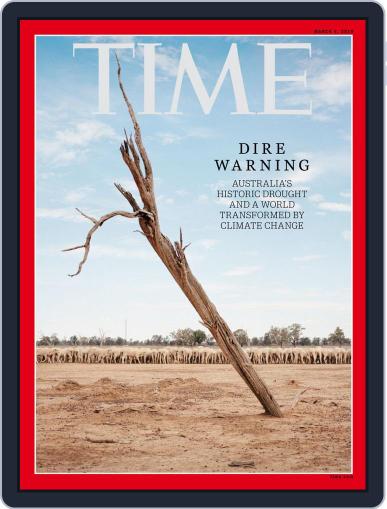 Time Magazine International Edition March 4th, 2019 Digital Back Issue Cover