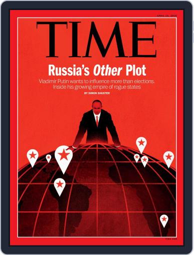 Time Magazine International Edition April 15th, 2019 Digital Back Issue Cover