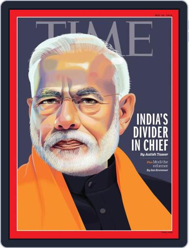 Time Magazine International Edition May 20th, 2019 Digital Back Issue Cover