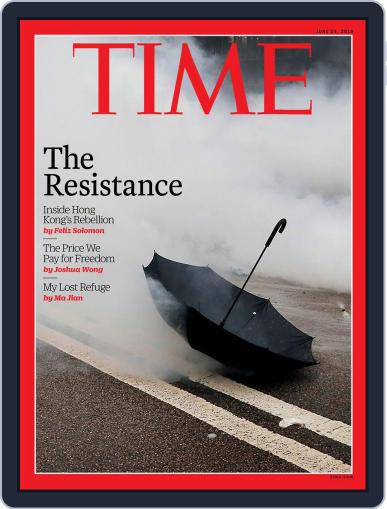 Time Magazine International Edition (Digital) June 24th, 2019 Issue Cover