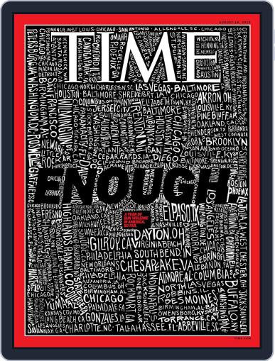 Time Magazine International Edition August 19th, 2019 Digital Back Issue Cover