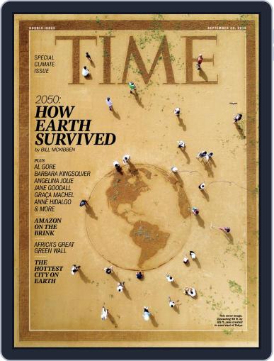 Time Magazine International Edition (Digital) September 23rd, 2019 Issue Cover