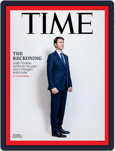 Time Magazine International Edition (Digital) October 7th, 2019 Issue Cover