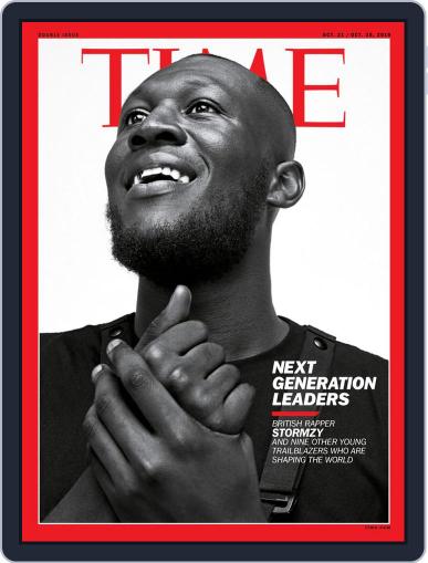 Time Magazine International Edition October 21st, 2019 Digital Back Issue Cover