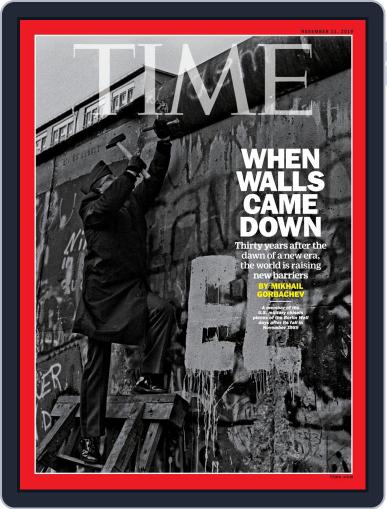 Time Magazine International Edition November 11th, 2019 Digital Back Issue Cover