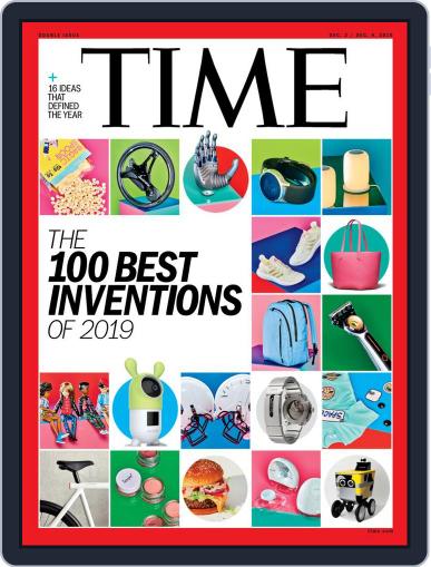 Time Magazine International Edition December 2nd, 2019 Digital Back Issue Cover