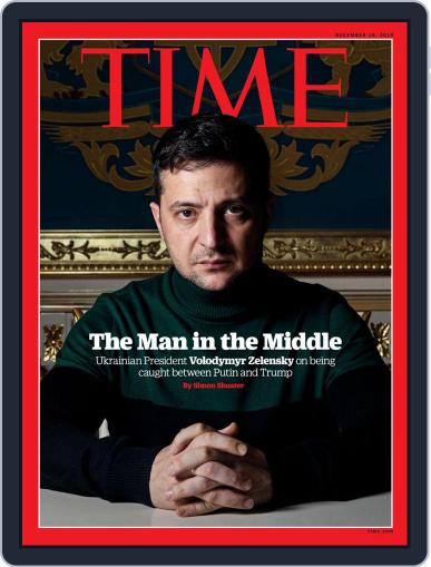 Time Magazine International Edition December 16th, 2019 Digital Back Issue Cover