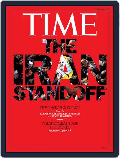 Time Magazine International Edition January 20th, 2020 Digital Back Issue Cover