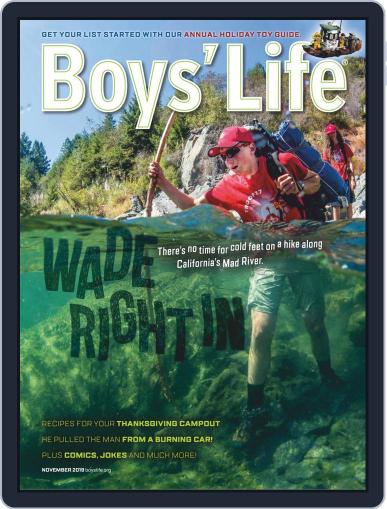 Boys' Life November 1st, 2019 Digital Back Issue Cover