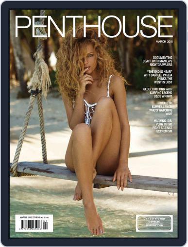 Australian Penthouse March 1st, 2018 Digital Back Issue Cover