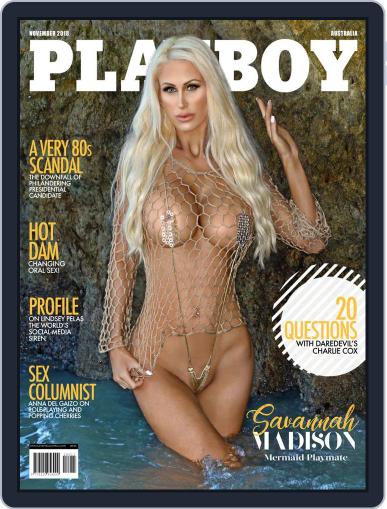 Playboy Australia November 1st, 2018 Digital Back Issue Cover