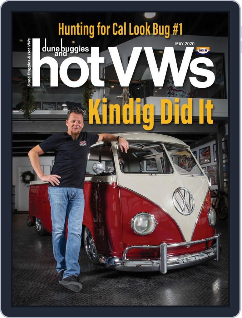 dune buggies and hotVWs May 1st, 2020 Digital Back Issue Cover