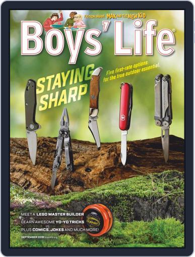 Boys' Life September 1st, 2019 Digital Back Issue Cover