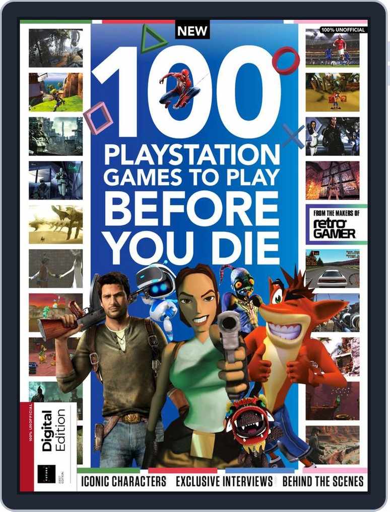100 PlayStation Games to Play Before You Die Magazine (Digital) -