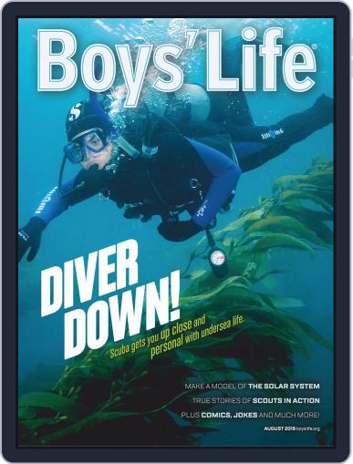 Boys' Life August 1st, 2019 Digital Back Issue Cover