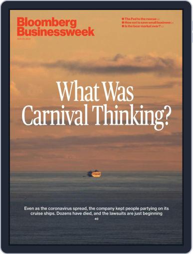 Bloomberg Businessweek April 20th, 2020 Digital Back Issue Cover