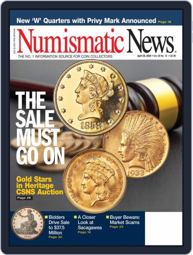 Numismatic News April 28th, 2020 Digital Back Issue Cover