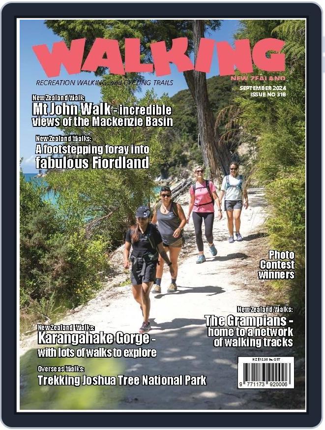 Walking New Zealand (Digital) Subscription                    September 1st, 2024 Issue