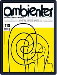 Revista Ambientes (Digital) Subscription                    October 13th, 2016 Issue