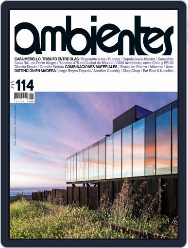 Revista Ambientes November 1st, 2016 Digital Back Issue Cover