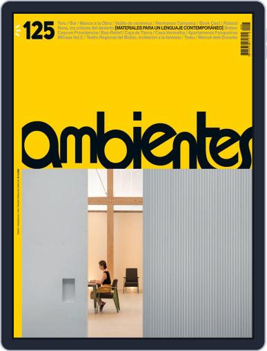 Revista Ambientes September 1st, 2018 Digital Back Issue Cover