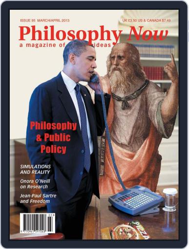 Philosophy Now March 19th, 2013 Digital Back Issue Cover