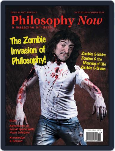 Philosophy Now May 21st, 2013 Digital Back Issue Cover
