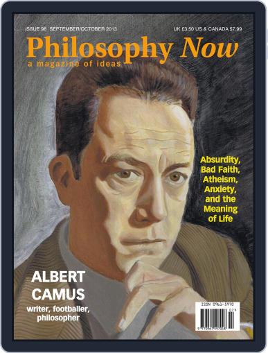Philosophy Now September 18th, 2013 Digital Back Issue Cover