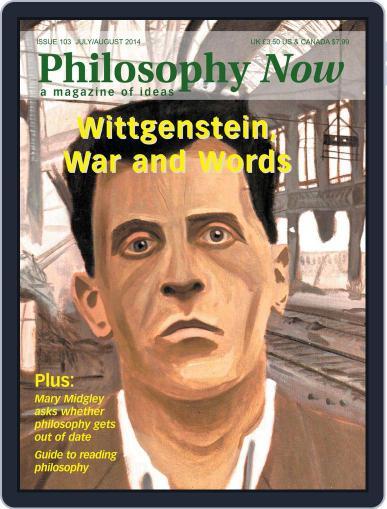 Philosophy Now July 19th, 2014 Digital Back Issue Cover