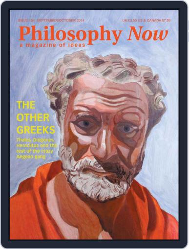 Philosophy Now September 19th, 2014 Digital Back Issue Cover