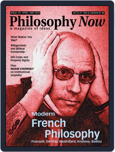 Philosophy Now March 19th, 2015 Digital Back Issue Cover