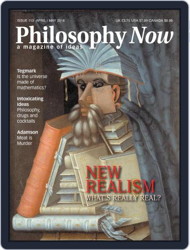 Philosophy Now March 20th, 2016 Digital Back Issue Cover