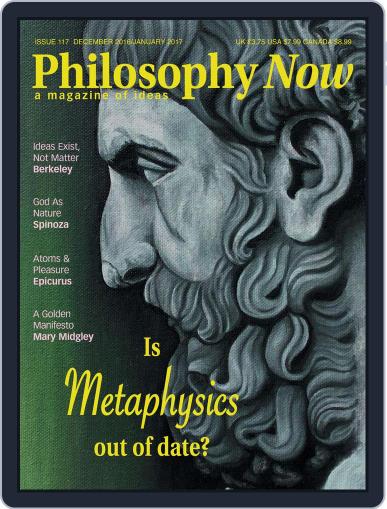 Philosophy Now December 1st, 2016 Digital Back Issue Cover