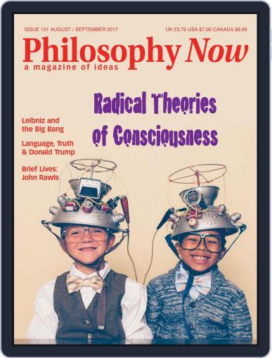 Philosophy Now August 1st, 2017 Digital Back Issue Cover