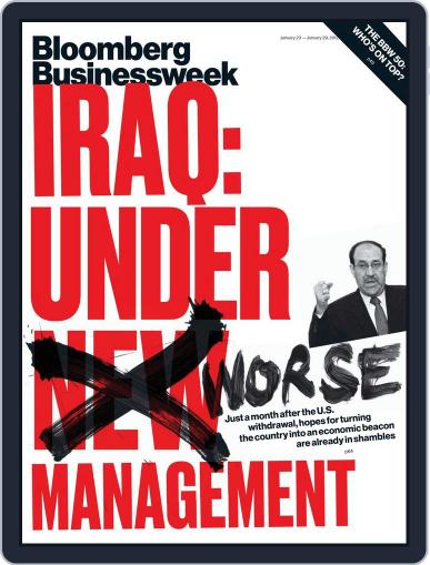 Bloomberg Businessweek-Asia Edition January 19th, 2012 Digital Back Issue Cover