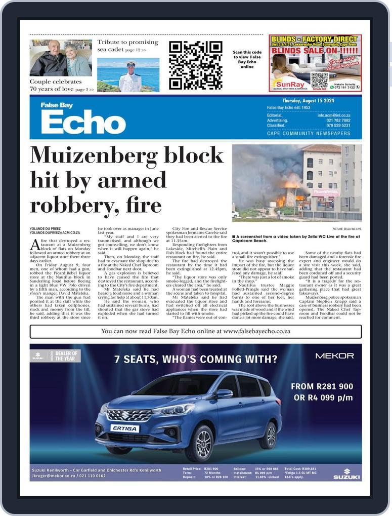 False Bay Echo (Digital) Subscription