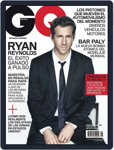 GQ Mexico June 3rd, 2013 Digital Back Issue Cover