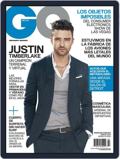 GQ Mexico March 1st, 2014 Digital Back Issue Cover