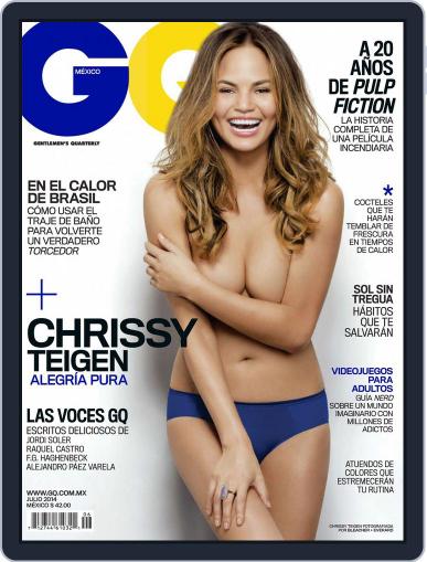 GQ Mexico July 1st, 2014 Digital Back Issue Cover