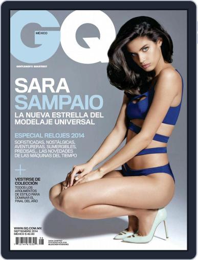 GQ Mexico September 2nd, 2014 Digital Back Issue Cover
