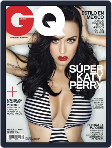 GQ Mexico October 3rd, 2014 Digital Back Issue Cover
