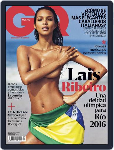 GQ Mexico August 1st, 2016 Digital Back Issue Cover