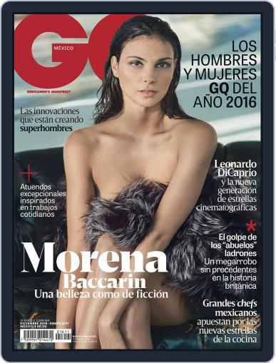 GQ Mexico December 1st, 2016 Digital Back Issue Cover