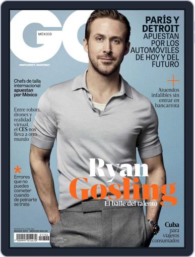 GQ Mexico March 1st, 2017 Digital Back Issue Cover